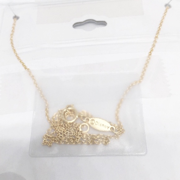 Disney Simba Pendant Necklace Gold Over Silver - Picture 5 of 5